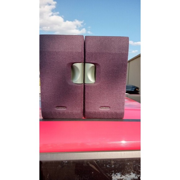 Pioneer Speaker S-P840A 100W Book Shelf 2 Way Speakers! COOL! MADE IN USA! 100W! - Picture 1 of 4